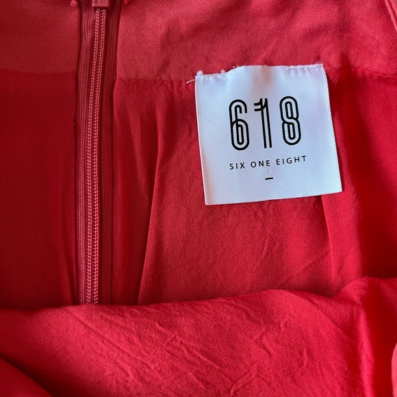 Red Mini Skirt - Picture 4 of 5